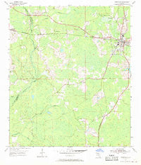 Greenville Florida Historical topographic map, 1:24000 scale, 7.5 X 7.5 Minute, Year 1954