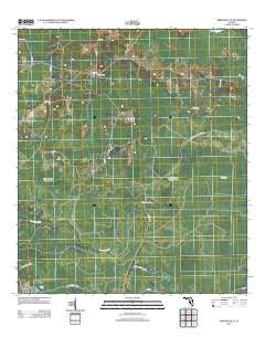 Greenville SE Florida Historical topographic map, 1:24000 scale, 7.5 X 7.5 Minute, Year 2012