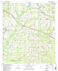 Gretna Florida Historical topographic map, 1:24000 scale, 7.5 X 7.5 Minute, Year 1994