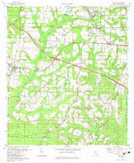 Gretna Florida Historical topographic map, 1:24000 scale, 7.5 X 7.5 Minute, Year 1982