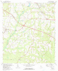 Gretna Florida Historical topographic map, 1:24000 scale, 7.5 X 7.5 Minute, Year 1982