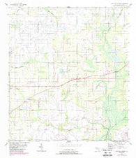 Griffins Corner Florida Historical topographic map, 1:24000 scale, 7.5 X 7.5 Minute, Year 1956