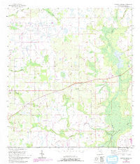 Griffins Corner Florida Historical topographic map, 1:24000 scale, 7.5 X 7.5 Minute, Year 1956
