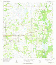 Griffins Corner Florida Historical topographic map, 1:24000 scale, 7.5 X 7.5 Minute, Year 1956