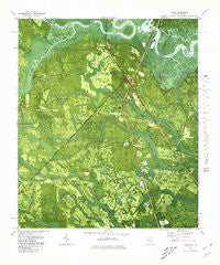 Gross Florida Historical topographic map, 1:24000 scale, 7.5 X 7.5 Minute, Year 1979