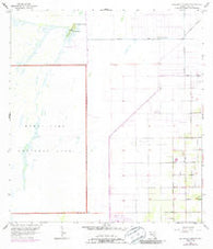 Grossman Hammock Florida Historical topographic map, 1:24000 scale, 7.5 X 7.5 Minute, Year 1956