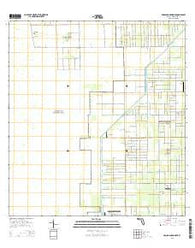 Grossman Hammock Florida Current topographic map, 1:24000 scale, 7.5 X 7.5 Minute, Year 2015