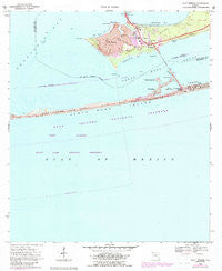 Gulf Breeze Florida Historical topographic map, 1:24000 scale, 7.5 X 7.5 Minute, Year 1969