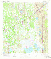 Gum Lake Florida Historical topographic map, 1:24000 scale, 7.5 X 7.5 Minute, Year 1959