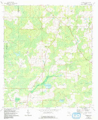 Hamburg Florida Historical topographic map, 1:24000 scale, 7.5 X 7.5 Minute, Year 1962