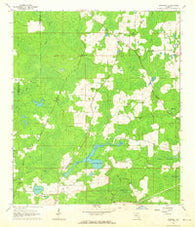 Hamburg Florida Historical topographic map, 1:24000 scale, 7.5 X 7.5 Minute, Year 1962