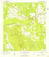 Hampton Springs Florida Historical topographic map, 1:24000 scale, 7.5 X 7.5 Minute, Year 1954