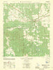Hampton Springs Florida Historical topographic map, 1:25000 scale, 7.5 X 7.5 Minute, Year 1956