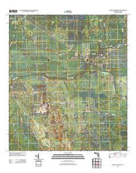 Hampton Springs Florida Historical topographic map, 1:24000 scale, 7.5 X 7.5 Minute, Year 2012