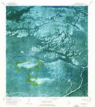 Harney River Florida Historical topographic map, 1:24000 scale, 7.5 X 7.5 Minute, Year 1972