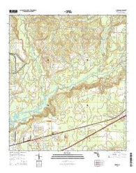 Harold Florida Current topographic map, 1:24000 scale, 7.5 X 7.5 Minute, Year 2015