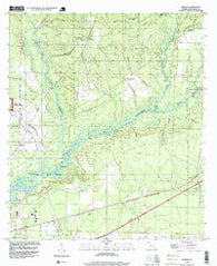 Harold Florida Historical topographic map, 1:24000 scale, 7.5 X 7.5 Minute, Year 1994