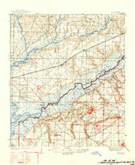 Harold Florida Historical topographic map, 1:62500 scale, 15 X 15 Minute, Year 1938
