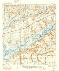 Harold Florida Historical topographic map, 1:62500 scale, 15 X 15 Minute, Year 1938