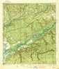 Harold Florida Historical topographic map, 1:62500 scale, 15 X 15 Minute, Year 1938
