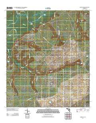 Harold SE Florida Historical topographic map, 1:24000 scale, 7.5 X 7.5 Minute, Year 2012