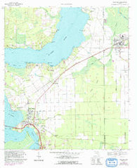 Hastings Florida Historical topographic map, 1:24000 scale, 7.5 X 7.5 Minute, Year 1968