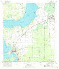 Hastings Florida Historical topographic map, 1:24000 scale, 7.5 X 7.5 Minute, Year 1968
