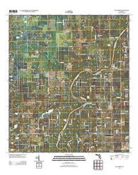 Hatchbend Florida Historical topographic map, 1:24000 scale, 7.5 X 7.5 Minute, Year 2012