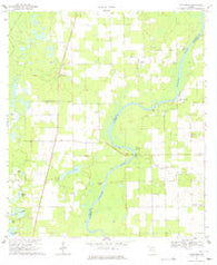 Hatchbend Florida Historical topographic map, 1:24000 scale, 7.5 X 7.5 Minute, Year 1968