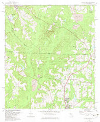 Havana North Florida Historical topographic map, 1:24000 scale, 7.5 X 7.5 Minute, Year 1982