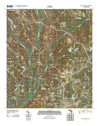 Havana North Florida Historical topographic map, 1:24000 scale, 7.5 X 7.5 Minute, Year 2011