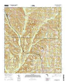 Havana North Florida Current topographic map, 1:24000 scale, 7.5 X 7.5 Minute, Year 2015