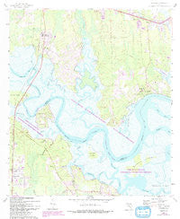 Hedges Florida Historical topographic map, 1:24000 scale, 7.5 X 7.5 Minute, Year 1958
