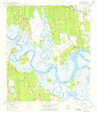 Hedges Florida Historical topographic map, 1:24000 scale, 7.5 X 7.5 Minute, Year 1958