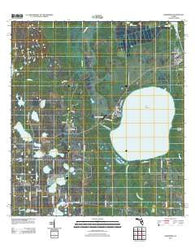 Hesperides Florida Historical topographic map, 1:24000 scale, 7.5 X 7.5 Minute, Year 2012