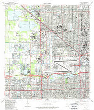 Hialeah Florida Historical topographic map, 1:24000 scale, 7.5 X 7.5 Minute, Year 1988