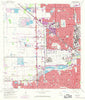 Hialeah Florida Historical topographic map, 1:24000 scale, 7.5 X 7.5 Minute, Year 1962