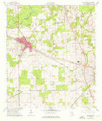 High Springs Florida Historical topographic map, 1:24000 scale, 7.5 X 7.5 Minute, Year 1962