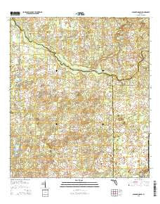 High Springs SW Florida Current topographic map, 1:24000 scale, 7.5 X 7.5 Minute, Year 2015