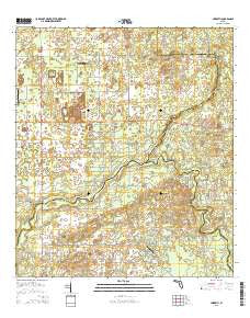 Hildreth Florida Current topographic map, 1:24000 scale, 7.5 X 7.5 Minute, Year 2015