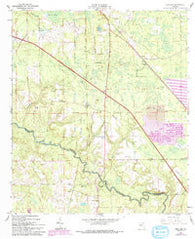 Hillcoat Florida Historical topographic map, 1:24000 scale, 7.5 X 7.5 Minute, Year 1961