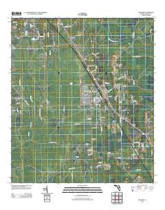 Hilliard Florida Historical topographic map, 1:24000 scale, 7.5 X 7.5 Minute, Year 2012