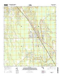 Hilliard Florida Current topographic map, 1:24000 scale, 7.5 X 7.5 Minute, Year 2015