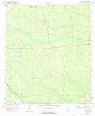 Hilliard NE Florida Historical topographic map, 1:24000 scale, 7.5 X 7.5 Minute, Year 1970