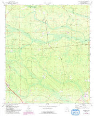 Hilliard NE Florida Historical topographic map, 1:24000 scale, 7.5 X 7.5 Minute, Year 1970