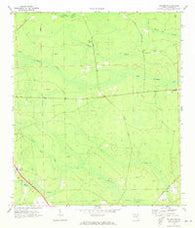 Hilliard NE Florida Historical topographic map, 1:24000 scale, 7.5 X 7.5 Minute, Year 1970