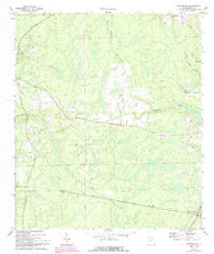 Hilliard SW Florida Historical topographic map, 1:24000 scale, 7.5 X 7.5 Minute, Year 1970