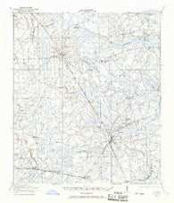 Hilliard Florida Historical topographic map, 1:62500 scale, 15 X 15 Minute, Year 1917