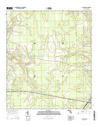 Hilliard SW Florida Current topographic map, 1:24000 scale, 7.5 X 7.5 Minute, Year 2015