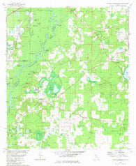 Hinsons Crossroads Florida Historical topographic map, 1:24000 scale, 7.5 X 7.5 Minute, Year 1982